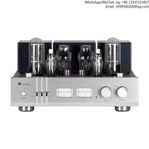 MUZISHARE X30 진공관 스테레오 파워앰프, 싱글엔디드 클래스 A, 30W×2, 진공관 300B/845/ECC81/310A, 115/230V