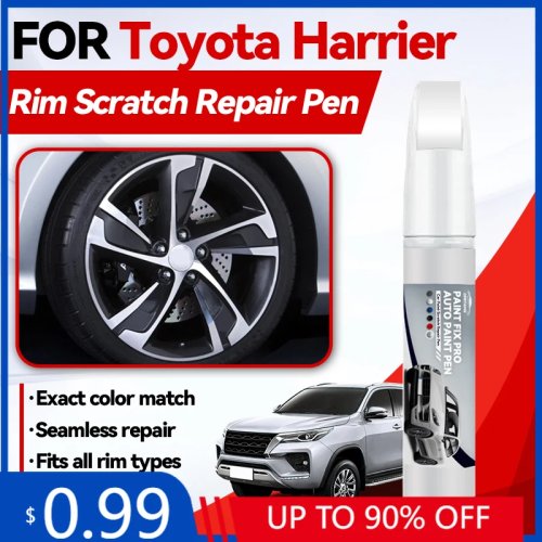 Pennarello ritocco vernice per mozzo ruota Toyota Harrier 1997–2025 (XU10/XU30/XU60/MXUA80) – ripara graffi