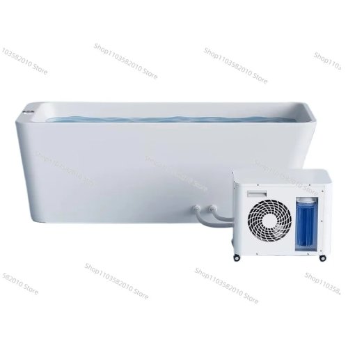 Bain froid en acrylique 1,9 m avec système de refroidissement — bac d'immersion pour récupération