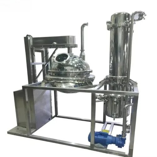 Evaporatore concentratore a vuoto con raschietto tipo palla in acciaio inox alimentare per miele e oli