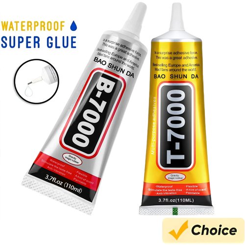 Cola adesiva transparente B-7000/T7000 para reparação de telemóvel 15/50/110 ml com aplicador de precisão – para vidro e plástico