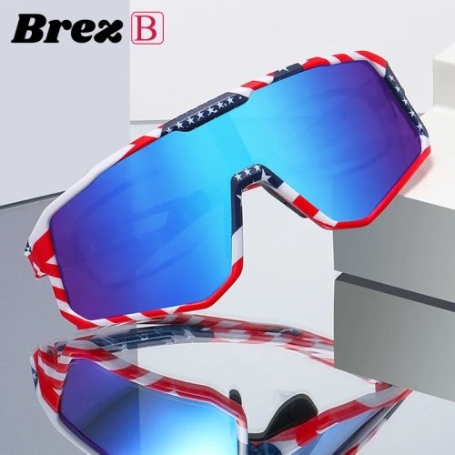 Gafas de sol polarizadas XUKA 2025 para miopía, montura deportiva unisex con graduación personalizada -0,5 a -6,0