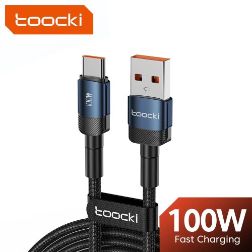 كابل Toocki من USB-A إلى USB-C 6A 100W PD - شحن سريع ونقل بيانات
