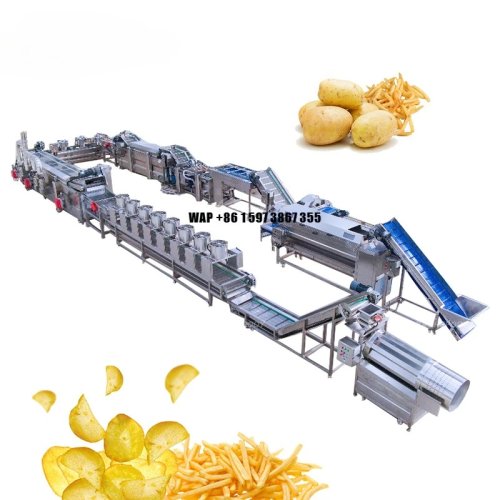 Shepody Industrielle automatische Produktionslinie für Pommes Frites aus Obst und Gemüse