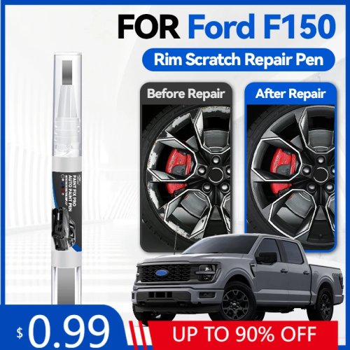 Marker do lakieru piasty Ford F-150 2015-2025 – czarny, do naprawy rys, akcesorium samochodowe DIY