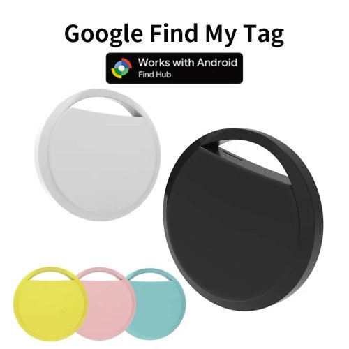 متعقب بلوتوث لهواتف أندرويد - جهاز تعقب مفاتيح عن بُعد متوافق مع تطبيق Google Find My Device (Xiaomi, Samsung, Pixel)
