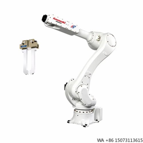 Ramię robota przemysłowego 6-osiowe, udźwig 230 kg, chwytak równoległy do paletyzacji i obsługi materiałów