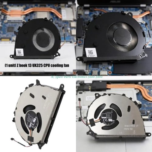 Ventoinha de arrefecimento do CPU para ASUS ZenBook 13/14 (UX325, UX325JA, UM325S, UM325UA, UX425J) 5V 0,5A 4 pinos para portátil