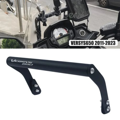 Motorrad Handy- & GPS-Halter für Kawasaki VERSYS 650 (KLE650) 2011–2023 — Lenkerhalterung
