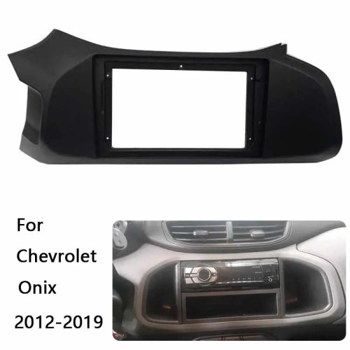 Kit marco adaptador para radio Chevrolet Onix 2012-2019 - embellecedor para salpicadero