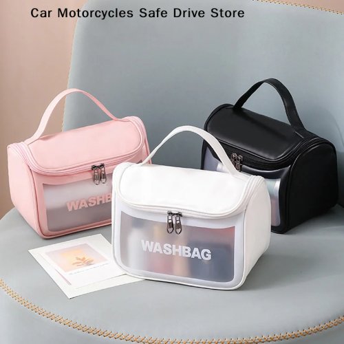 Trousse de maquillage de voyage pour femme — portable, étanche, multifonction, grande capacité pour maquillage et articles de toilette