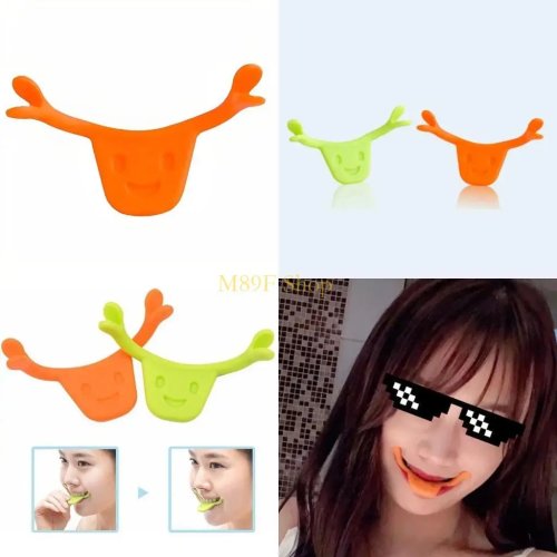 M89F Silicone Jaw & Facial Exerciser — Smile Corrector, Facial Fitness Device for Face Lift