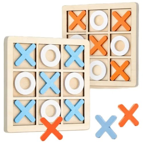 Juguete Montessori de madera – mini ajedrez y rompecabezas interactivo, juego educativo para niños