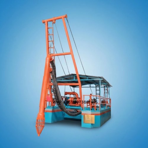 Jetsaugbagger 0,5–15 m – einfache Bedienung, Maschine zur Reinigung von Teichen und Kanälen