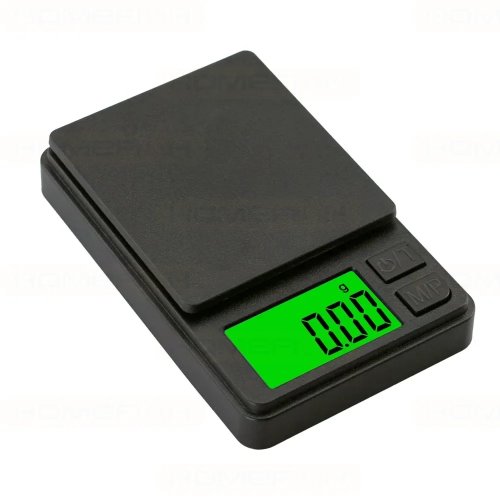 Digitale Taschenwaage 1000 g x 0,01 g mit Hintergrundbeleuchtung — Mini-Waage für Schmuck & Lebensmittel – Tragbar
