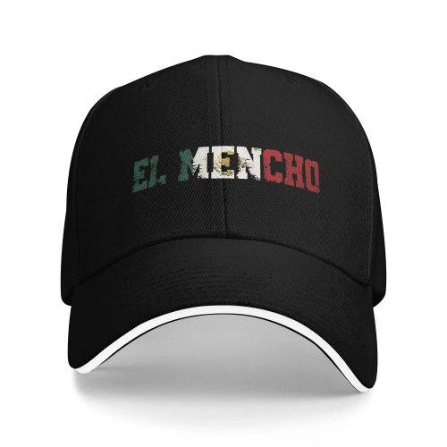 RIP El Mencho 1966–2026 メキシコ スナップバックキャップ – 調整可能なベースボールキャップ、カジュアル/ゴルフ、ユニセックス