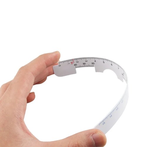 Regla PD de plástico personalizable de alta calidad para medir la distancia interpupilar (DIP)