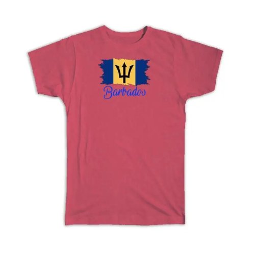 T-shirt bandeira Barbados (Bajan) para expatriados