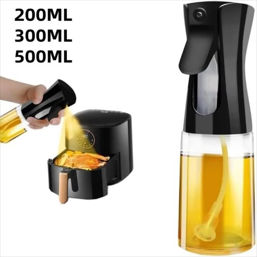 Atomizador de azeite / frasco spray para cozinha — recarregável para grelhados, cozinhar, molhos e vinagre