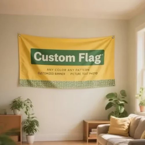 Banner/Bandera Personalizado a Medida — Decoración para tienda, promociones, cumpleaños, graduación y ferias