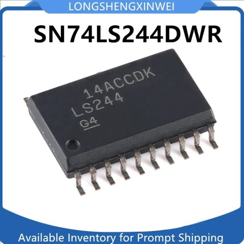 1 szt. SN74LS244DWR (SN74LS244) SOIC-20 IC TTL bufor ośmiokanałowy/sterownik - Nowy, Oryginalny