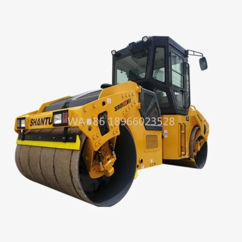 Shantui SRD08 8T Mini Road Roller - Vibratory Compactor with Quick-Adjust Settings