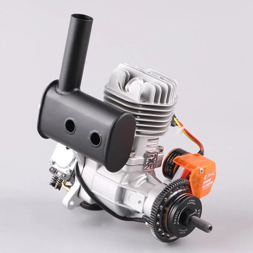 Motor para avión RC EPHIL XG-20cc-S Pro, 20cc monocilíndrico, arranque eléctrico, Hot Head, escape lateral, para ala fija