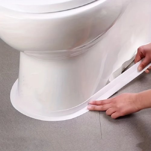 PVC-Dichtungsband selbstklebend 3,2 m – wasserfest, ölbeständig für Spüle, Wand- und WC-Fugen