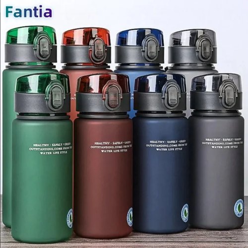 BPA‑freie, auslaufsichere Sport‑Trinkflasche – hochwertig, tragbar, für Wandern – 400 ml / 560 ml