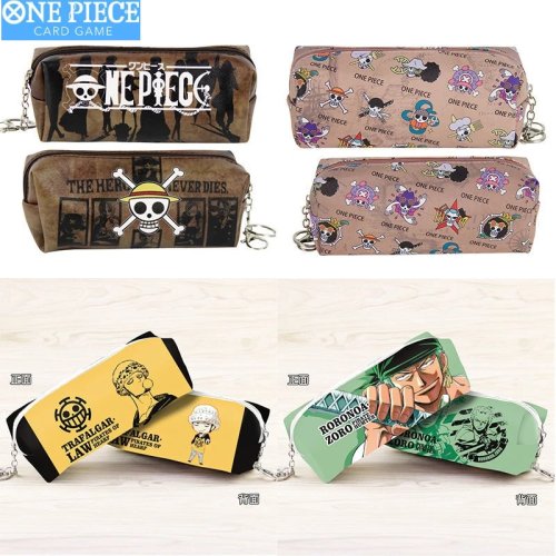 Estuche escolar One Piece Luffy – Estuche para bolígrafos creativo, tema anime, unisex, regalo