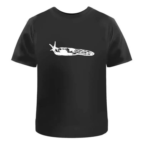 T-shirt Slug 100% algodão, tamanhos S-XXL