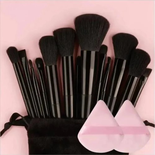 Professional Makeup Brush Set - Soft, Fluffy Cosmetic Brushes for Foundation, Powder, Eyeshadow & Blending