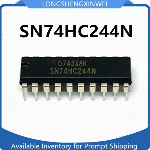 1 pza SN74HC244N CI DIP-20 – Buffer octal / driver de línea, nuevo original
