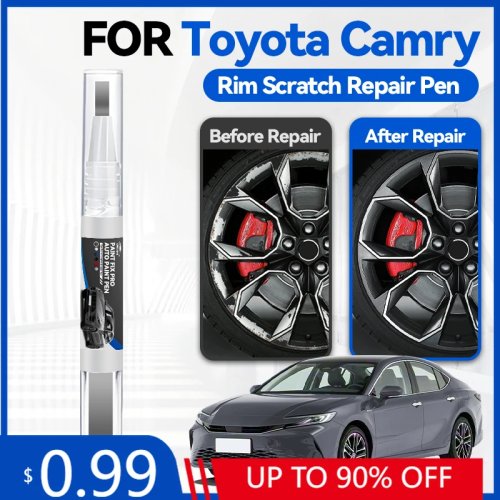 Caneta de retoque para cubo de roda Toyota Camry (1982–2025) – reparador de riscos V50/V60/V70/V80