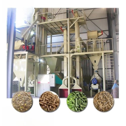 Linea di produzione pellet 5 t/h – Pelletizzatrice completa per mangime per ovaiole e bestiame