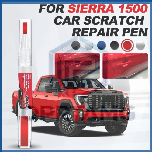 Stylo de retouche peinture pour GMC Sierra 1500 HD (1999–2025) — réparateur de rayures, accessoire auto pour réparation maison, GMT900 K2XX T1