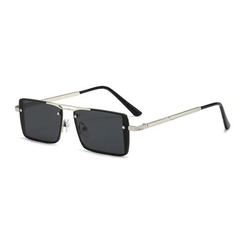 Lunettes de soleil rétro à monture métal pour conduite — idéales pour vélo et voyage