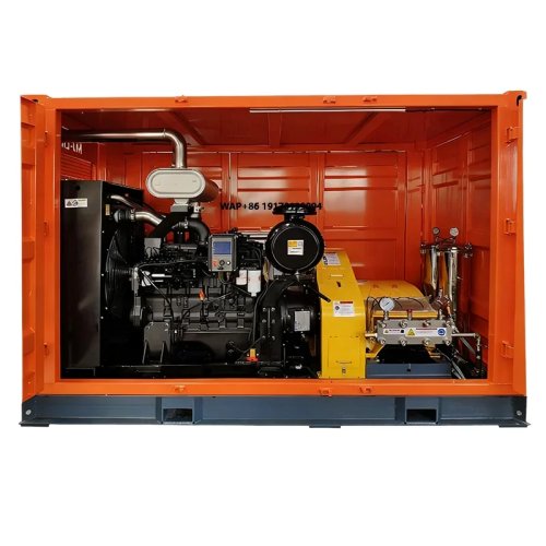Bomba de alta pressão 2500 bar para lavadora de alta pressão – 40 L/min, sistema de alto fluxo para remoção de ferrugem em decks