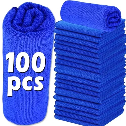 Microfiber Car Cleaning Cloths – Lint-Free, Super Absorbent Reusable Towels for Windows & Interior