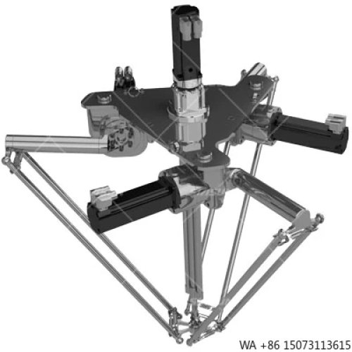 Robot delta równoległy z serwosilnikiem direct drive do sortowania i chwytania (pick-and-place) o dużej prędkości i wysokiej precyzji
