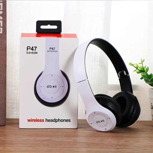 P47 Stereo Bluetooth 5.0 klappbar – kabellose Sport- und Gaming-Headsets, kompatibel mit iPhone & Xiaomi