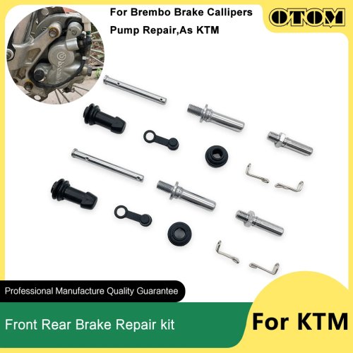 OTOM Reparaturkit Gummimanschette für Achse/Piston der Brembo-Bremssattel – vorne/hinten, passend für KTM EXC/EXC-F, Husqvarna FC/FE, GASGAS