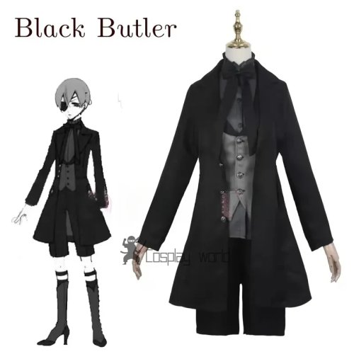 Trang phục cosplay Ciel Phantomhive (Black Butler) - Bộ đồng phục 'quỷ' cho tiệc và lễ hội
