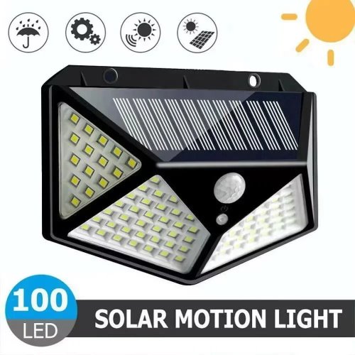 Spot Solar LED para Jardim com Sensor de Movimento, à prova de água — alimentado por energia solar