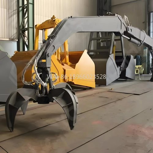 Chwytak elektrohydrauliczny 6 m³ – Osprzęt do budownictwa i rolnictwa do wydajnej obsługi materiałów