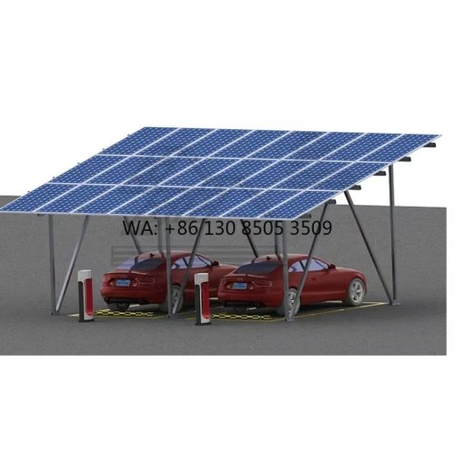 Aluminum Solar Carport Mounting System — PV Panel Parking Canopy Racking