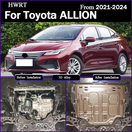 Защита картера / подкрылок из сплава для Toyota Allion 2021-2024 2.0L