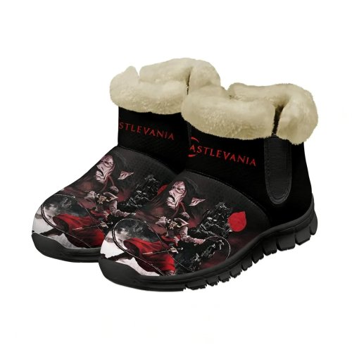 Botas de Neve Castlevania — Unissexo, quentes e leves, estilo casual tipo sneaker, confortáveis