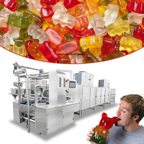 Machine semi-automatique multifonction pour bonbons gélifiés – Ligne compacte pour oursons en gomme