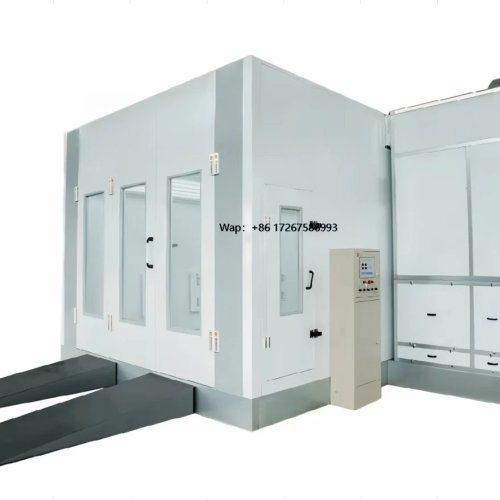 Forno elettrico per essiccazione vernice auto con ricircolo d'aria — basso consumo, per verniciatura industriale